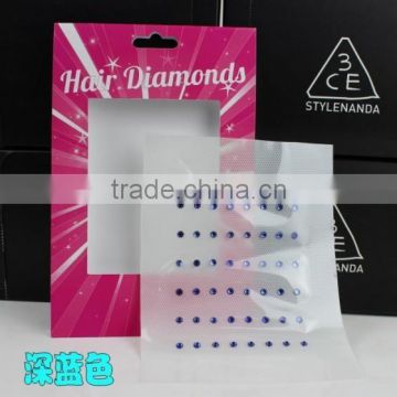 fashion style hair diamond hair extensions hair bling crystal