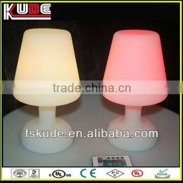 Wireless LED color chaning night table lamp