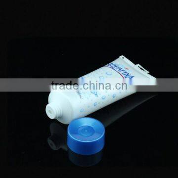 200ml white cosmetic packaging tube with hang on end