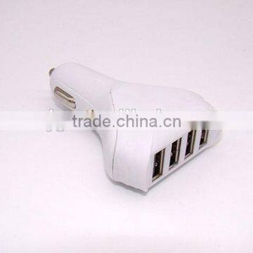2016 New Design Four 4 Multi Usb Port Power Bank Car Charger
