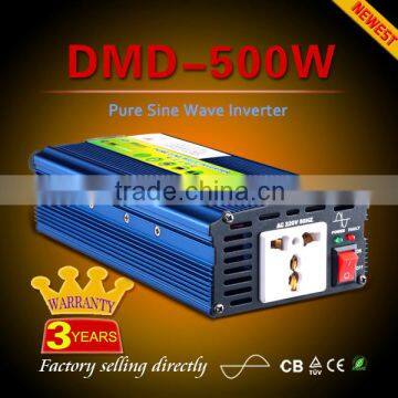 inverter 12v 24v 48v to 220v dc ac 500w pure sine wave off grid single phase