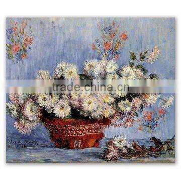 Chrysanthemums 1878 handmade art replica monet oil painting