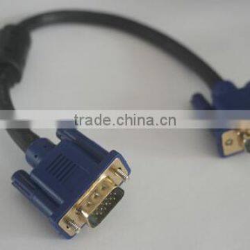 15cm VGA/SVGA Cable 15 DPin Connector Male to Male for PC Laptop Monitor TV