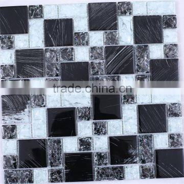 Hand-painted Glass Mosaic Background Wall Glass Tile