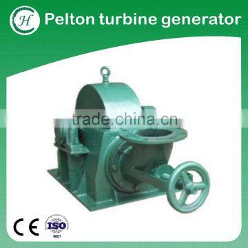 Pelton hydro power turbine /mini water turbine/ micro turbine for small power plant in mountain areas