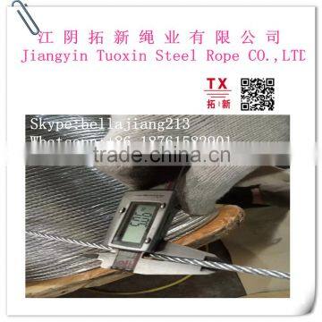 galvanized steel strand wire rope