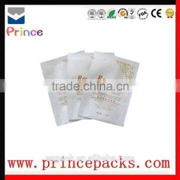 Custom print three sides seal facial mask bag for mask or eye mask packaging