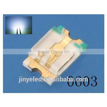 smd/smt super bright surface mount light emitting diode warm white smd 0603 led