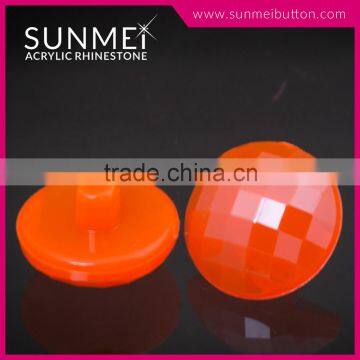 Wholesale Simple Plastic Shank Decorative Short Buttons photo-2
