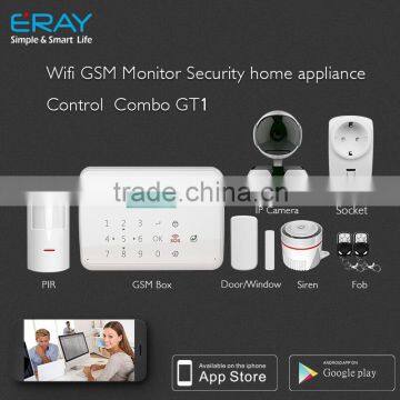 Wifi/GSM Gas Control Valve Smart Gate WayAPP Control Electric Solenoid Water Valve Alarm System GS-GT1