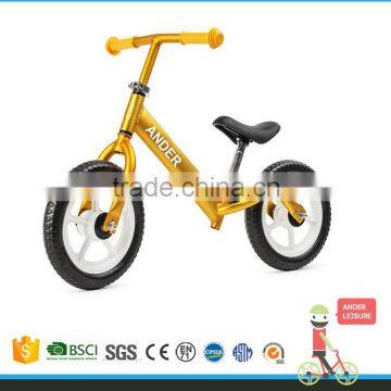 Top quality aluminum light design manufacture balance bike