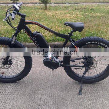 bafang mid motor electric mountain bicycle with lithium battery for sale 350W 48V