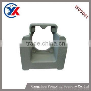 YONGXING painted support for crane & crusher machine, cast iron supporting