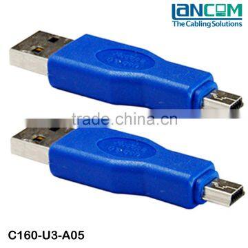 Good price wireless usb adapter usb 3.0 to Min B 5 pin audio jack adapter