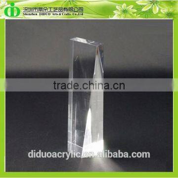 DDL-H073 Trade Assurance Acrylic Trophy Clear