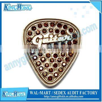 Promotional metal soft enamel golf ball marker