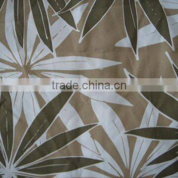 printed peach skin fabric