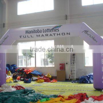 High quality advertising inflatable entrance arch with full digital printing