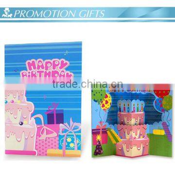 Custom 3D music birthday card voice recoring card