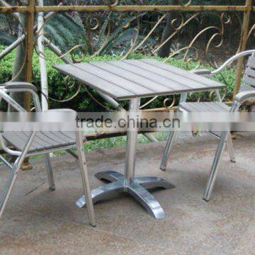 Outdoor Modern Polywood Corner Set