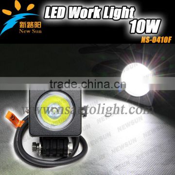 IP68 RoHS Certificated 10w Led Work Light Off Road Atv Suv 4x4 Work Lamps