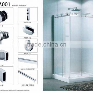 stainless steel glass hanging wheel for sliding door rollers