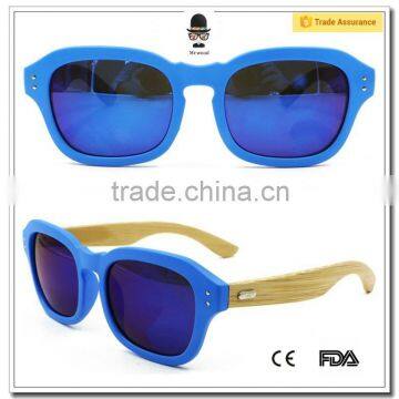 2015 best selling handmade bamboo wooden sunglasses with custom logo