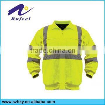 hi-vis yellow reflective safety Sloppy Joe