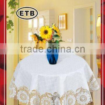 GOLDEN PVC TABLECLOTH-LX-1030 RD70CM