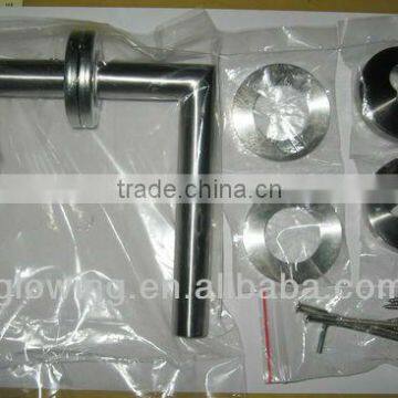 HL004 Stainless Steel Tube Lever Main Door Handle photo-2
