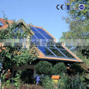 2015 hot sale split flat panel pressurized solar water heater system