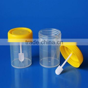 disposable plastic cups and containers stool collection cup sterile