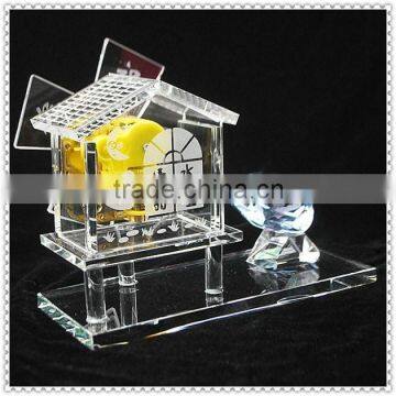 Popular Crystal Windmill Music Box for Travel Gifts