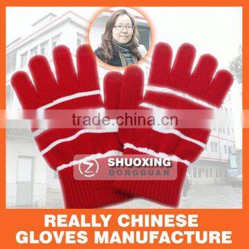 natural white cotton working glove