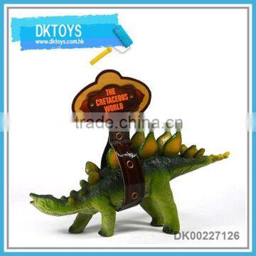 Roto cast dinodsaur soft pvc dinosaur with PP cotton stuffed