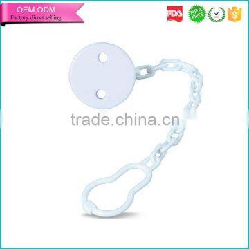 Lower price simple type food grade silicone pacifier holder