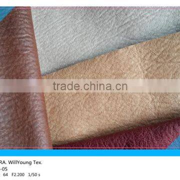 Suede fabric bronzed, laminated for sofa cover: OPERA