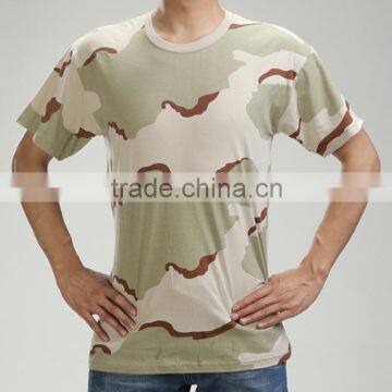 Wholesale Dry Fit Military Digital Desert Camo Men's TShirts