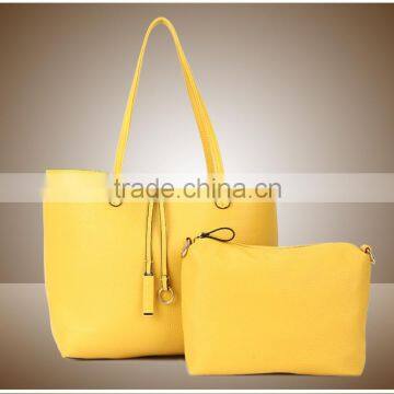 Guangzhou factory bulk the fashion set handbag for lady