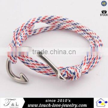 factory wholesale anchor bracelet hook bracelet