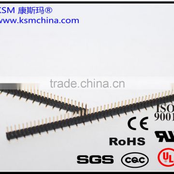 1.27mm single row SMT pin male header connector