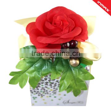 Memo pad with flower for office and school