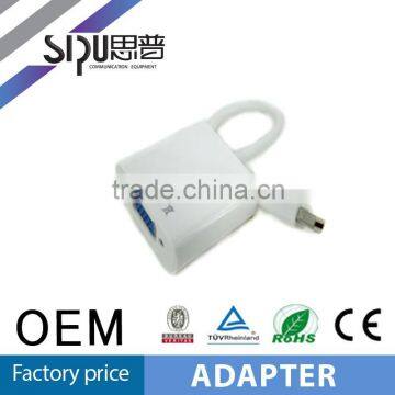 SIPU factory price mini hdmi to vga adapter wholesale vga converter to mini hdmi cbale