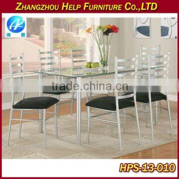 Glass Dining sets for 1 table and 6chairs