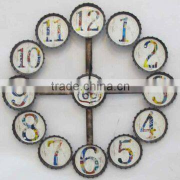 Unique Design Wall Art Decor Metal Wall Clock