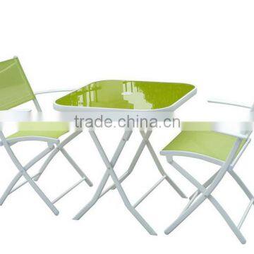 Uplion MS7001 wholesale Outdoor furniture RestaurantGarden dining 3pcs set