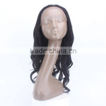 in stock synthetic 22 inch 156g romance curl for white black women girl heat resistant fibre lace frontal wig