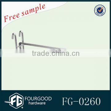 white color E-tag display hooks for wire mesh grid