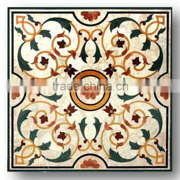 Square Marble Inlay Table Top