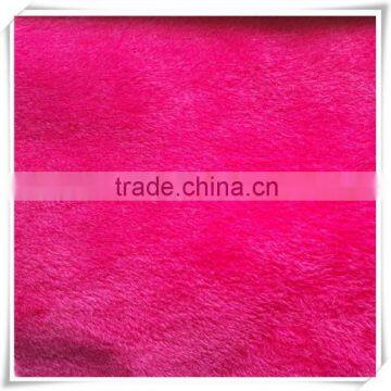 stock solid cheap polar fleece fabric